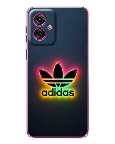Чехол для Motorola Moto G55 с картинкой «Неоновый Adidas» Чехол для Motorola Moto G55 с картинкой «Неоновый Adidas»