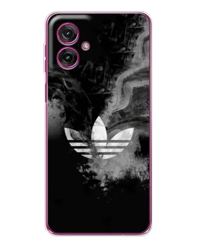 Чехол для Motorola Moto G55 с картинкой «Абстрактный дым Adidas» Чехол для Motorola Moto G55 с картинкой «Абстрактный дым Adidas»