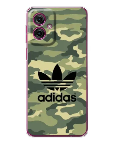 Чехол для Motorola Moto G55 с картинкой «Милитари стиль Adidas» Чехол для Motorola Moto G55 с картинкой «Милитари стиль Adidas»