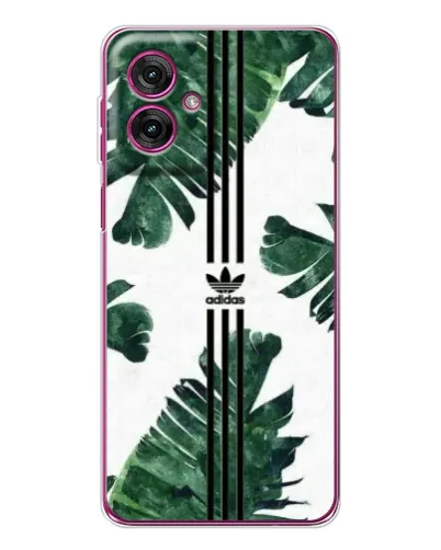 Чехол для Motorola Moto G55 с картинкой «Пальмовые листья адидас» Чехол для Motorola Moto G55 с картинкой «Пальмовые листья адидас»