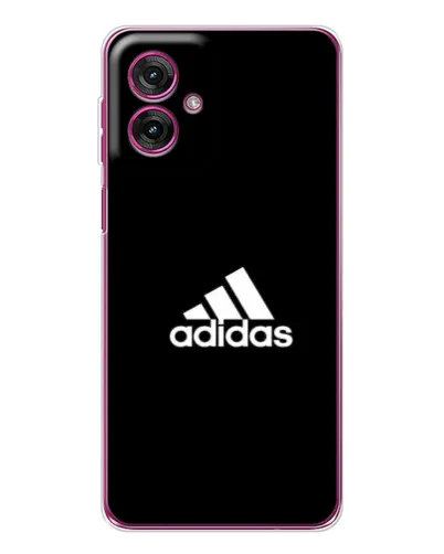 Чехол для Motorola Moto G55 с картинкой «Черная классика Adidas» Чехол для Motorola Moto G55 с картинкой «Черная классика Adidas»