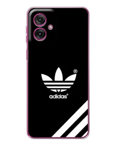 Чехол для Motorola Moto G55 с картинкой «Adidas с диагональными полосами» Чехол для Motorola Moto G55 с картинкой «Adidas с диагональными полосами»