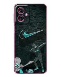 Чехол для Motorola Moto G55 с картинкой «Спортивный арт Nike» Чехол для Motorola Moto G55 с картинкой «Спортивный арт Nike»