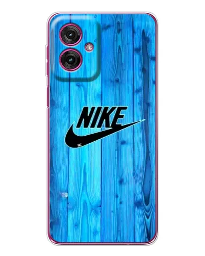 Чехол для Motorola Moto G55 с картинкой «Голубое дерево Nike»