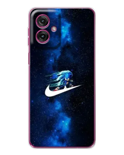 Чехол для Motorola Moto G55 с картинкой «Звездный путь Nike»