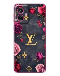 Чехол для Motorola Moto G55 с картинкой «Цветочный Louis Vuitton» Чехол для Motorola Moto G55 с картинкой «Цветочный Louis Vuitton»