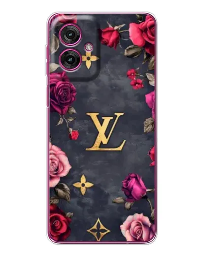 Чехол для Motorola Moto G55 с картинкой «Цветочный Louis Vuitton» Чехол для Motorola Moto G55 с картинкой «Цветочный Louis Vuitton»