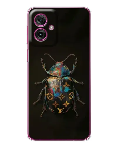 Чехол для Motorola Moto G55 с картинкой «LV — мраморный принт» Чехол для Motorola Moto G55 с картинкой «LV — мраморный принт»