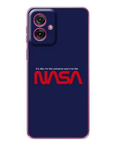 Чехол для Motorola Moto G55 с картинкой «NASA — глубокий космос»