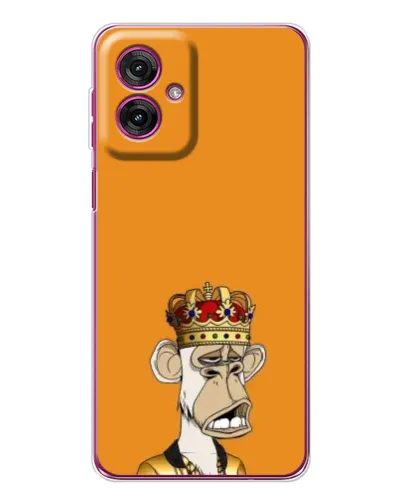 Чехол для Motorola Moto G55 с картинкой «Золотая обезьяна Bored Ape» Чехол для Motorola Moto G55 с картинкой «Золотая обезьяна Bored Ape»