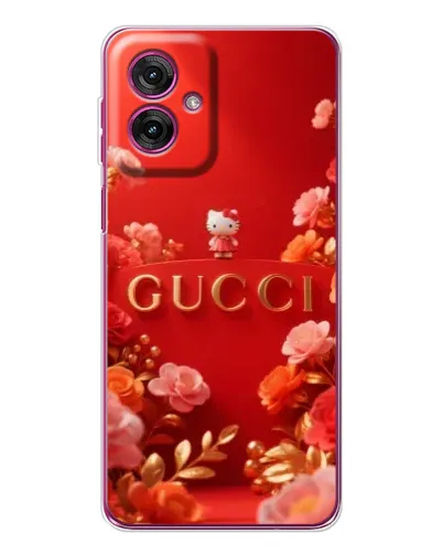 Чехол для Motorola Moto G55 с картинкой «Gucci — золотой сад» Чехол для Motorola Moto G55 с картинкой «Gucci — золотой сад»
