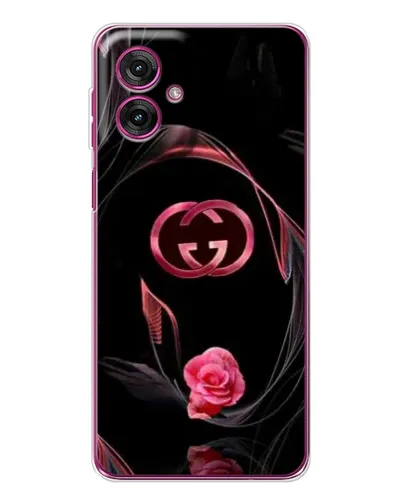 Чехол для Motorola Moto G55 с картинкой «Gucci — неоновая роза» Чехол для Motorola Moto G55 с картинкой «Gucci — неоновая роза»
