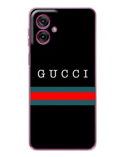Чехол для Motorola Moto G55 с картинкой «Gucci — красный пояс» Чехол для Motorola Moto G55 с картинкой «Gucci — красный пояс»