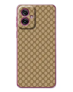 Чехол для Motorola Moto G55 с картинкой «Gucci — классический беж»