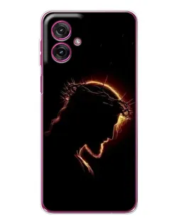 Чехол для Motorola Moto G55 с картинкой «Терновый венец»