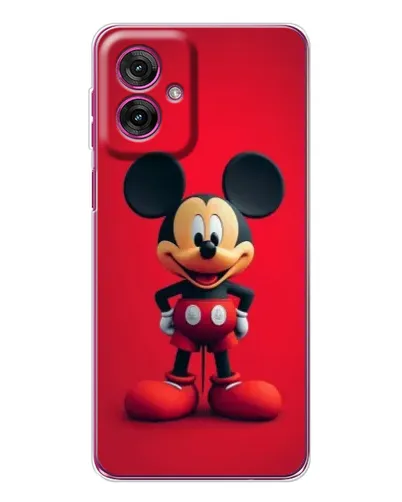 Чехол для Motorola Moto G55 с картинкой «Mickey в полный рост»