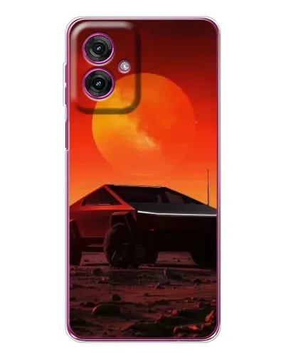 Чехол для Motorola Moto G55 с картинкой «Cybertruck на Марсе» Чехол для Motorola Moto G55 с картинкой «Cybertruck на Марсе»