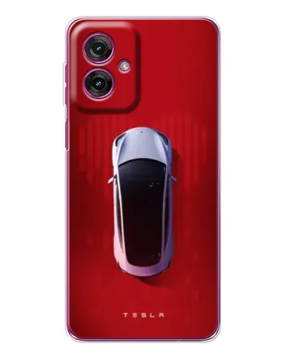 Чехол для Motorola Moto G55 с картинкой «Tesla Top View» Чехол для Motorola Moto G55 с картинкой «Tesla Top View»
