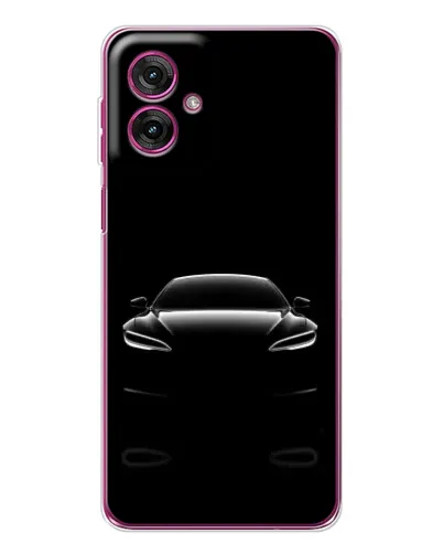 Чехол для Motorola Moto G55 с картинкой «Силуэт Tesla Night» Чехол для Motorola Moto G55 с картинкой «Силуэт Tesla Night»