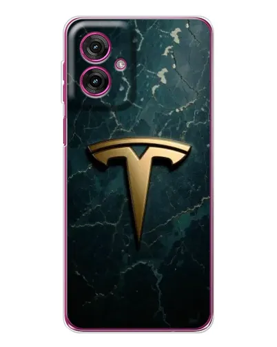 Чехол для Motorola Moto G55 с картинкой «Мраморная Tesla Gold» Чехол для Motorola Moto G55 с картинкой «Мраморная Tesla Gold»