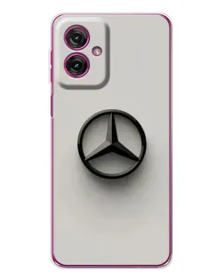 Чехол для Motorola Moto G55 с картинкой «Mercedes Maybach стиль»
