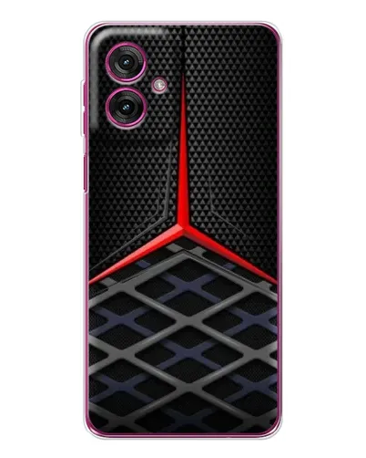 Чехол для Motorola Moto G55 с картинкой «Mercedes Carbon Grid»