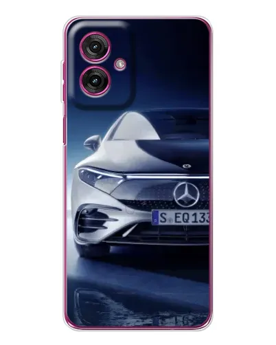 Чехол для Motorola Moto G55 с картинкой «Mercedes EQ — будущее»