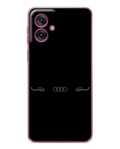 Чехол для Motorola Moto G55 с картинкой «Audi — световой подпись» Чехол для Motorola Moto G55 с картинкой «Audi — световой подпись»