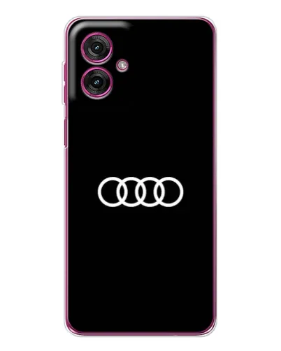 Чехол для Motorola Moto G55 с картинкой «Audi White Logo» Чехол для Motorola Moto G55 с картинкой «Audi White Logo»