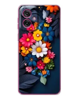 Чехол для Motorola Moto G55 с картинкой «Цветочная феерия» Чехол для Motorola Moto G55 с картинкой «Цветочная феерия»