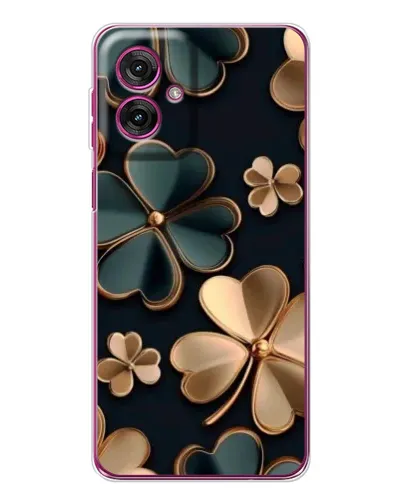 Чехол для Motorola Moto G55 с картинкой «Клевер в золоте» Чехол для Motorola Moto G55 с картинкой «Клевер в золоте»