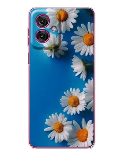 Чехол для Motorola Moto G55 с картинкой «Белоснежные маргаритки» Чехол для Motorola Moto G55 с картинкой «Белоснежные маргаритки»