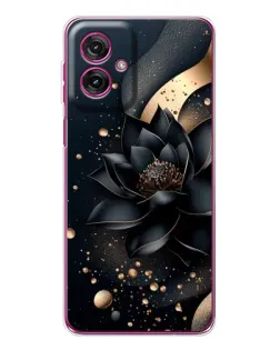 Чехол для Motorola Moto G55 с картинкой «Черный лотос» Чехол для Motorola Moto G55 с картинкой «Черный лотос»