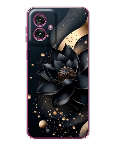 Чехол для Motorola Moto G55 с картинкой «Черный лотос» Чехол для Motorola Moto G55 с картинкой «Черный лотос»