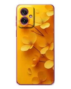 Чехол для Motorola Moto G55 с картинкой «Золотые лепестки» Чехол для Motorola Moto G55 с картинкой «Золотые лепестки»