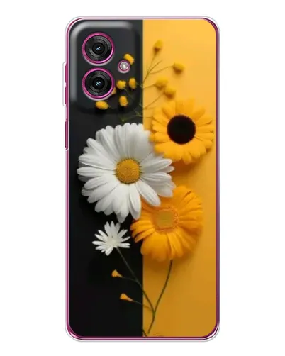 Чехол для Motorola Moto G55 с картинкой «Подсолнух и ромашка» Чехол для Motorola Moto G55 с картинкой «Подсолнух и ромашка»