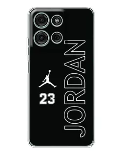 Чехол для Motorola MOTO G56 с картинкой «Jordan Vertical»