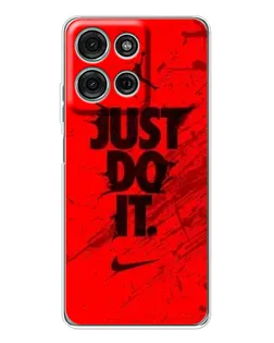 Чехол для Motorola MOTO G56 с картинкой «Nike Just Do It»
