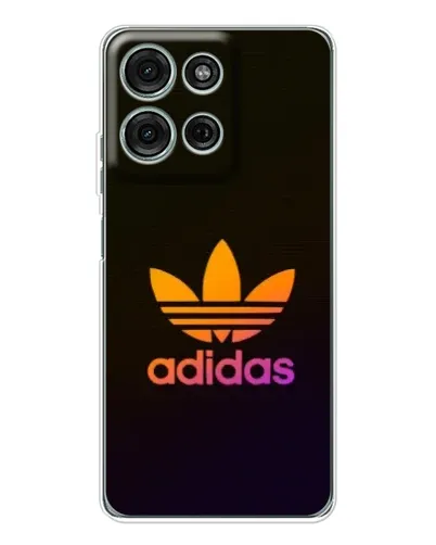 Чехол для Motorola MOTO G56 с картинкой «Градиент Adidas»