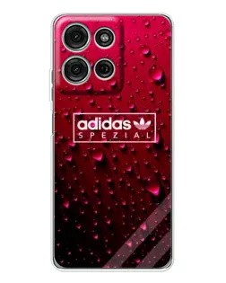 Чехол для Motorola MOTO G56 с картинкой «Adidas Gold Marble»