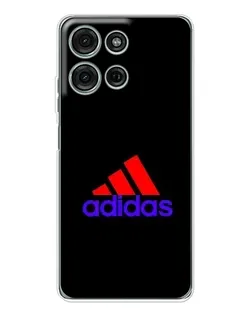 Чехол для Motorola MOTO G56 с картинкой «Классический Adidas»