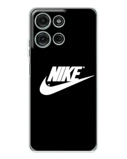 Чохол для Motorola MOTO G56 з картинкою «Мазки фарби Nike»
