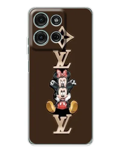 Чехол для Motorola MOTO G56 с картинкой «LV и Микки Маус»
