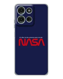 Чехол для Motorola MOTO G56 с картинкой «NASA — глубокий космос»