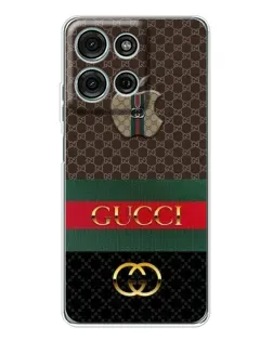 Чехол для Motorola MOTO G56 с картинкой «Gucci — брендированный десерт» Чехол для Motorola MOTO G56 с картинкой «Gucci — брендированный десерт»