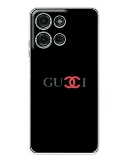 Чехол для Motorola MOTO G56 с картинкой «Gucci — красный градиент» Чехол для Motorola MOTO G56 с картинкой «Gucci — красный градиент»