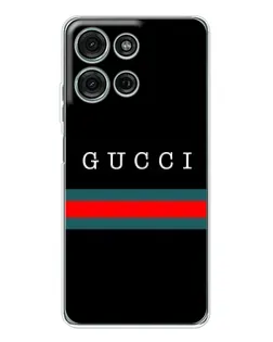 Чехол для Motorola MOTO G56 с картинкой «Gucci — красный пояс» Чехол для Motorola MOTO G56 с картинкой «Gucci — красный пояс»
