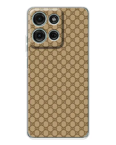 Чехол для Motorola MOTO G56 с картинкой «Gucci — классический беж» Чехол для Motorola MOTO G56 с картинкой «Gucci — классический беж»