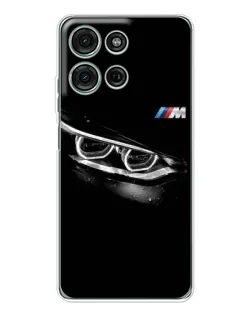 Чехол для Motorola MOTO G56 с картинкой «BMW — взгляд тигра»