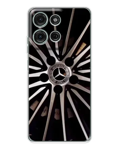 Чехол для Motorola MOTO G56 с картинкой «Диск Mercedes»